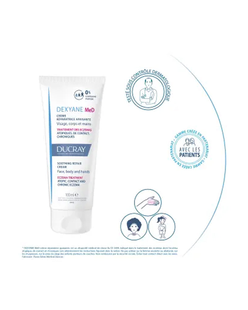 Ducray Crème Réparatrice Apaisante eczéma Dexyane MeD - 100ml