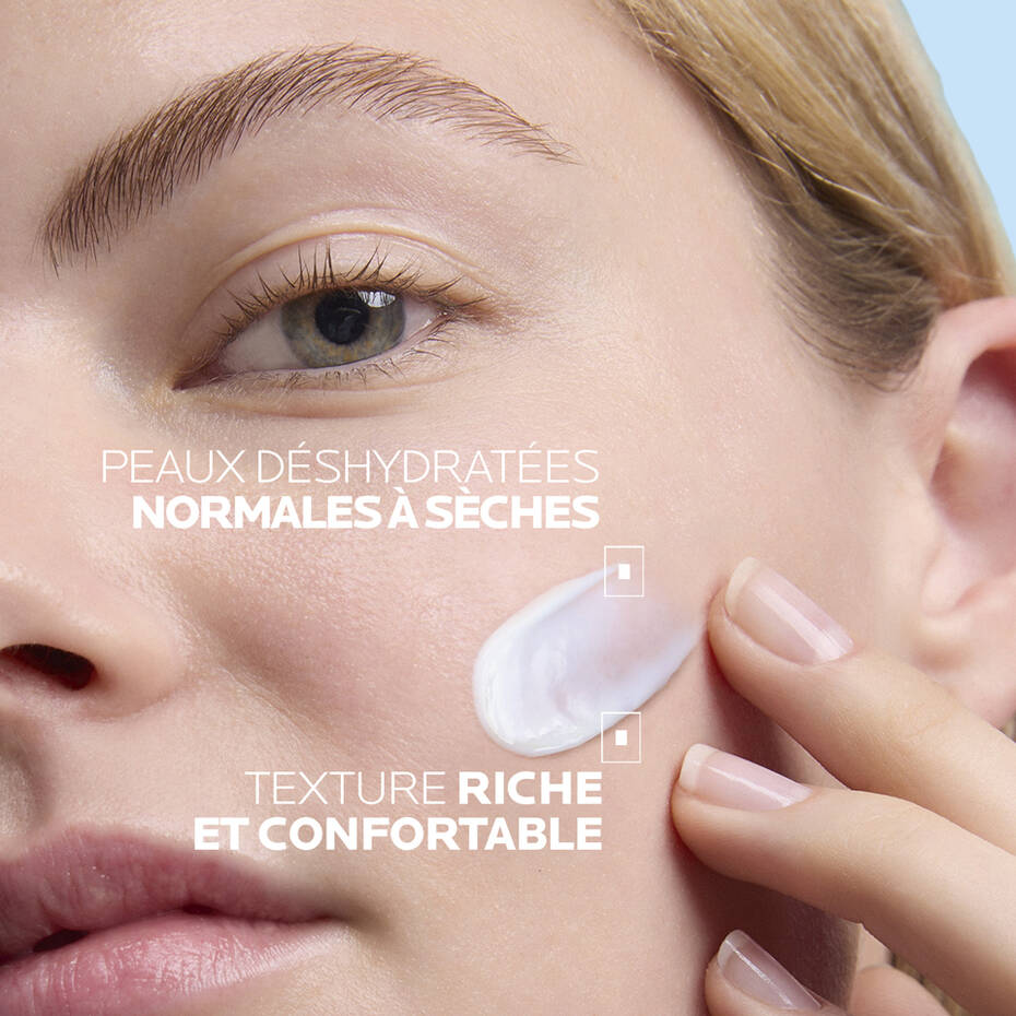 LA ROCHE-POSAY HYDRAPHASE HA RICHE  HYDRATANTE À L'ACIDE HYALURONIQUE  50ML