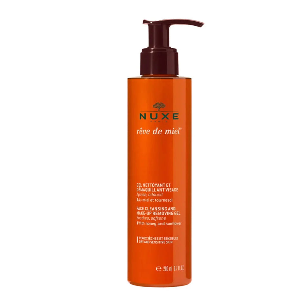 Nuxe Rêve de Miel Gel Nettoyant et Démaquillant - 200ml