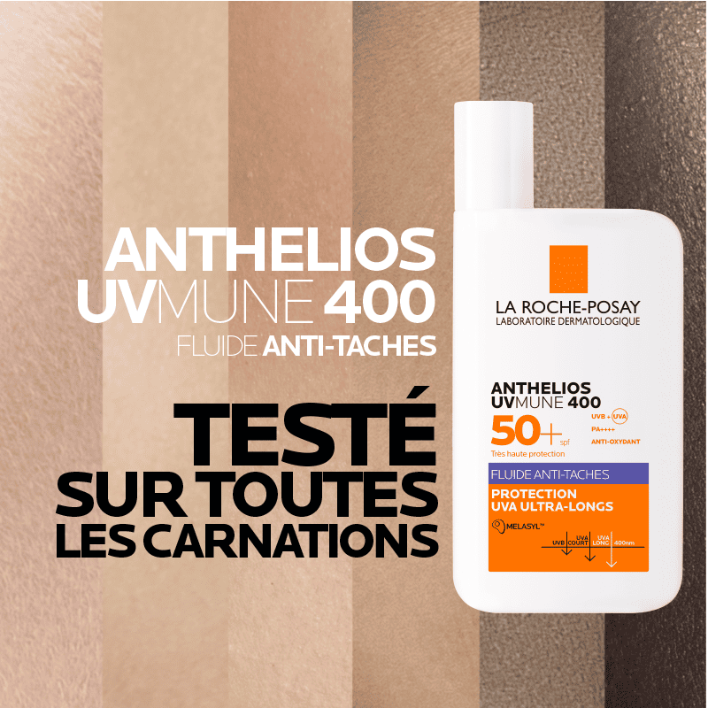 La roche posay anthelios uvmune 400 fluide anti-taches spf 50+