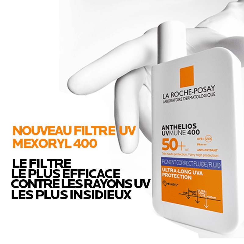 La roche posay anthelios uvmune 400 fluide anti-taches spf 50+