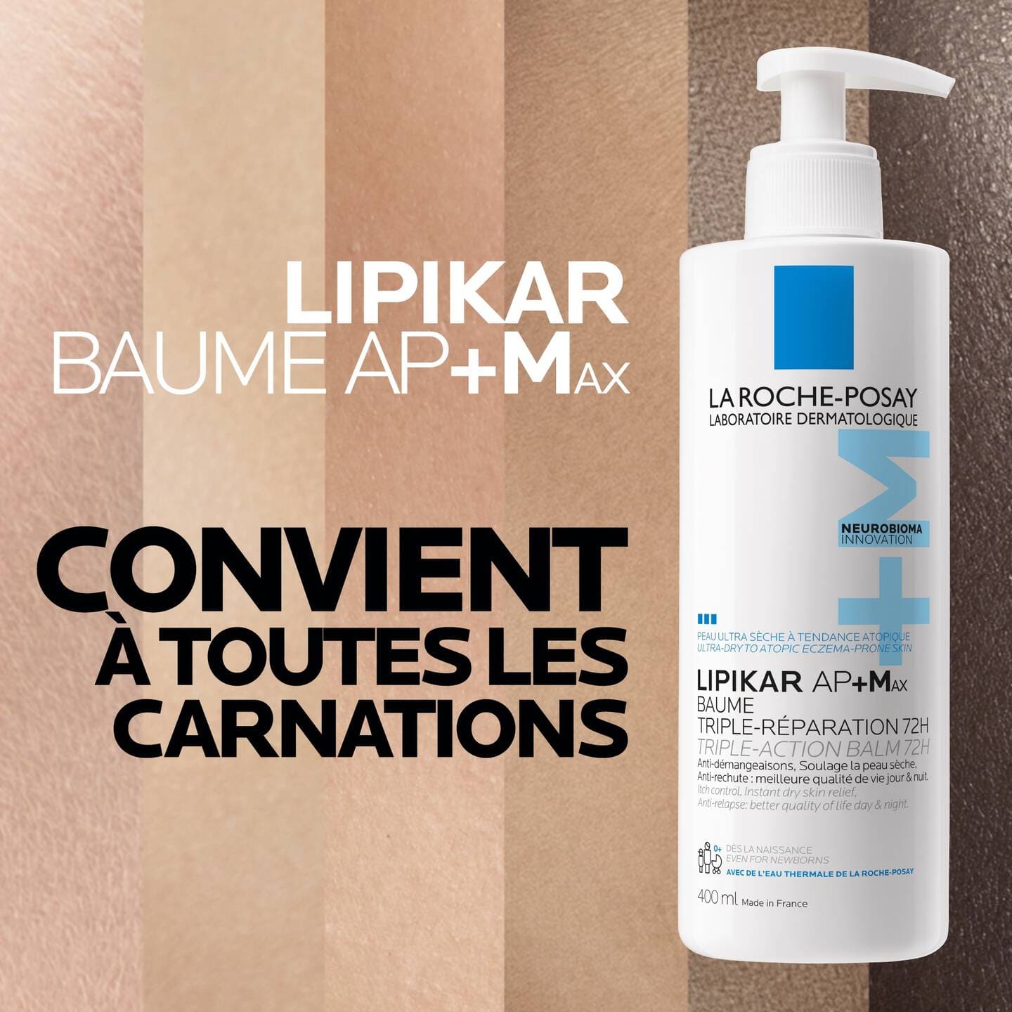 La Roche Posay Lipikar Baume AP+MAX 400ml