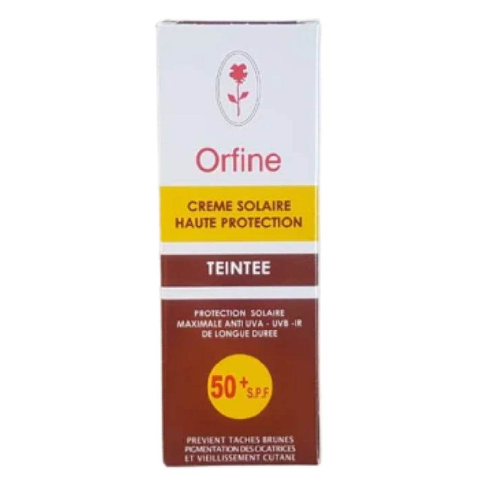 Orfine Écran Solaire en Crème Teintée Spf50