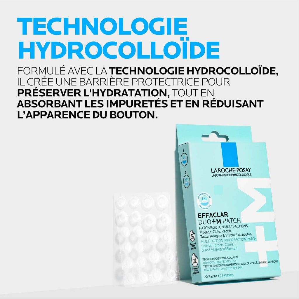 La Roche-Posay Effaclar Patch Anti-Imperfections DUO+M – Patches Anti-Boutons & Anti-Acné
