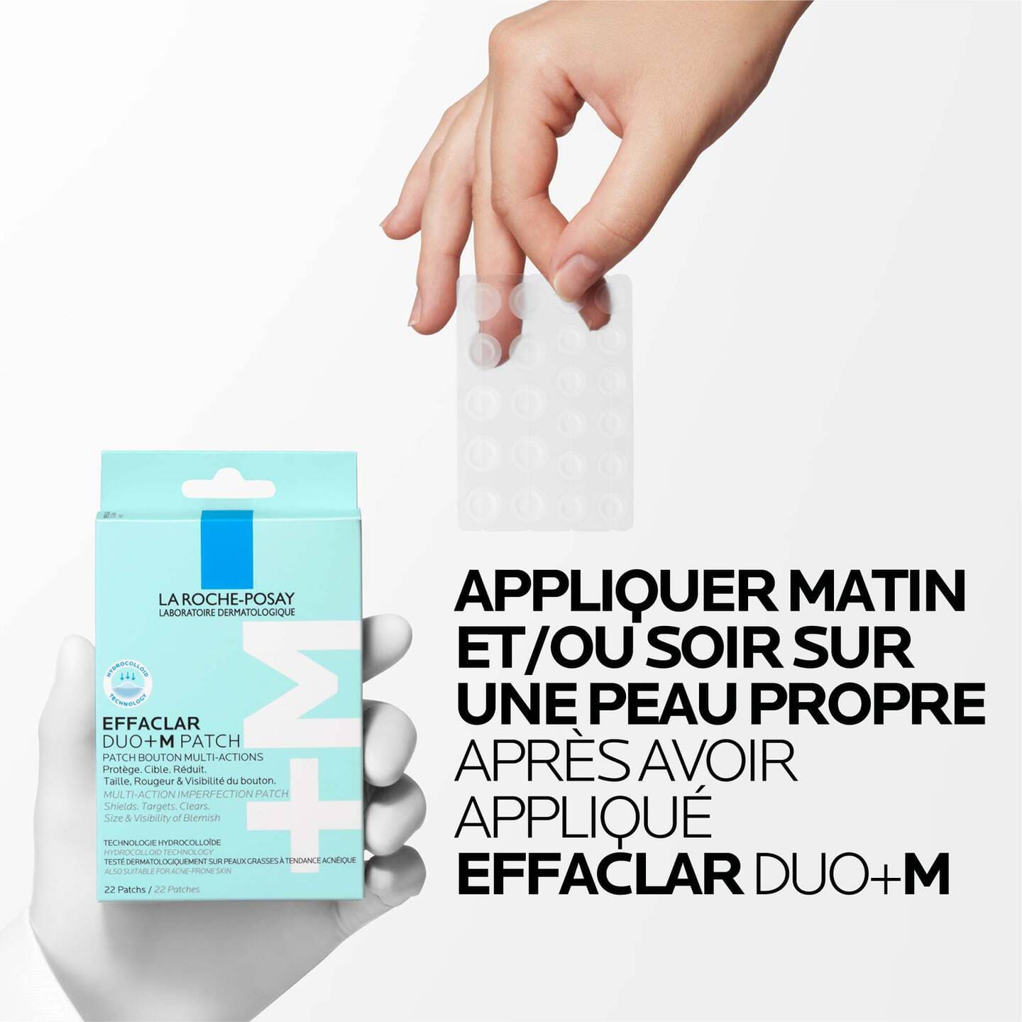 La Roche-Posay Effaclar Patch Anti-Imperfections DUO+M – Patches Anti-Boutons & Anti-Acné