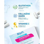 SDM Boost Glu White Glutathione 60 Gélules Complément Alimentaire Éclat Antioxydant