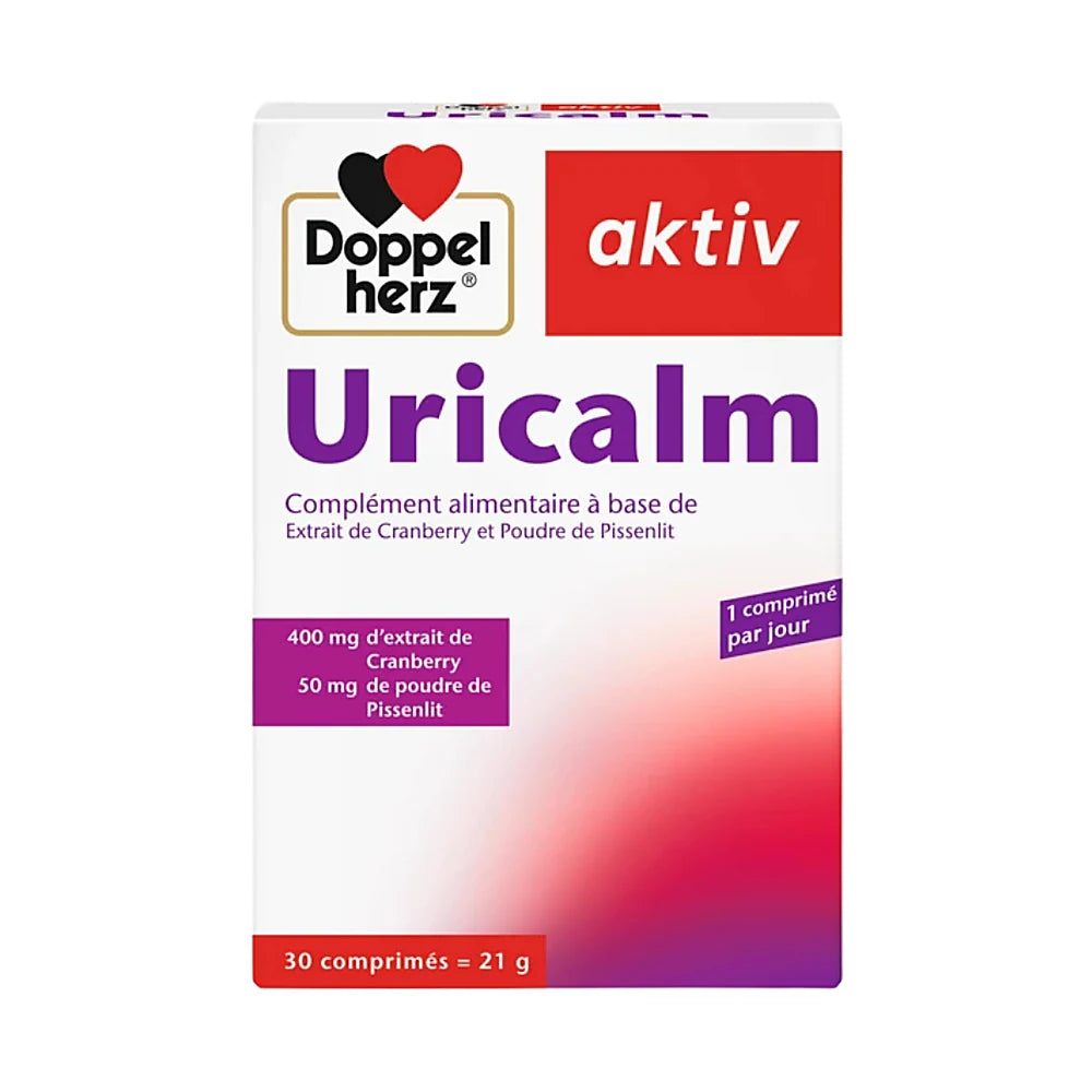 DOPPEL HERZ URICALM– 30 Comprimés