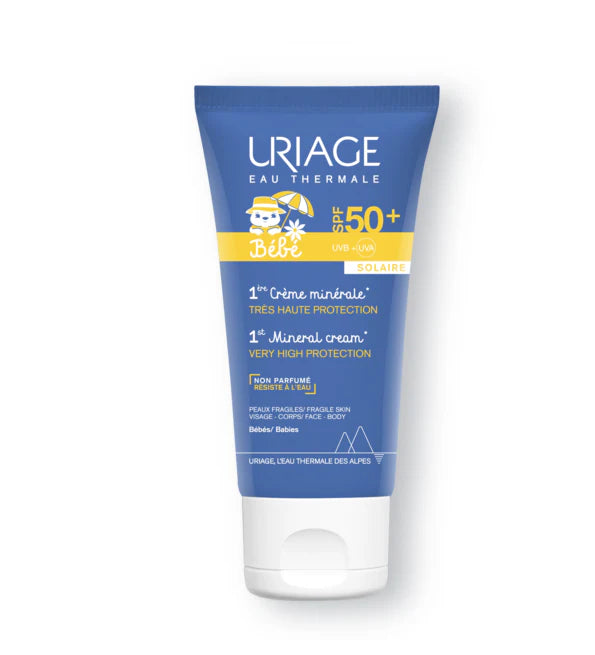 URIAGE BÉBÉ 1ÈRE CRÈME MINÉRALE SPF50+ 50ML