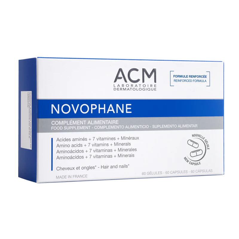 ACM NOVOPHANE ONGLES ET CHEVEUX – 60 CAPSULES