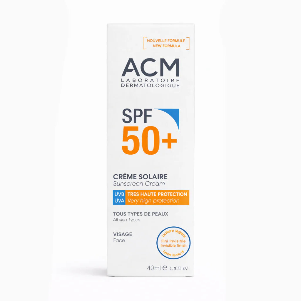 ACM CRÈME SOLAIRE SPF50+ TOUS TYPES DE PEAUX 40ML