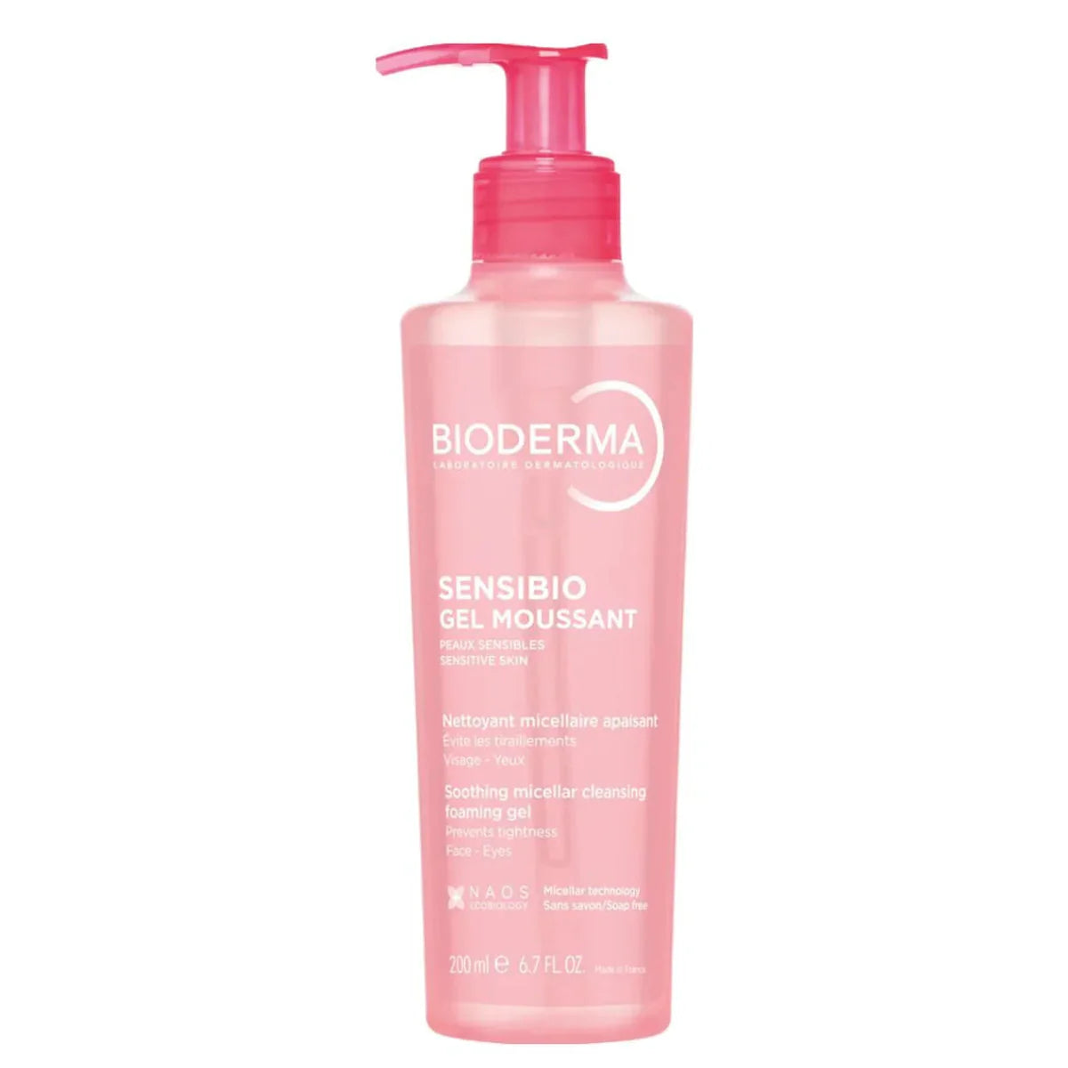 BIODERMA – SENSIBIO GEL MOUSSANT NETTOYANT DOUCEUR – 200 ML