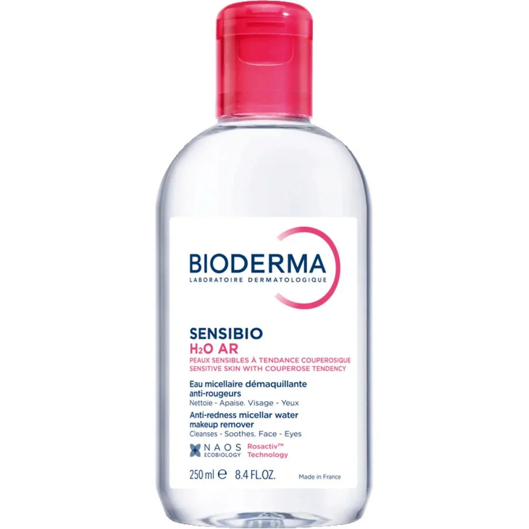 BIODERMA SENSIBIO H2O ANTI-ROUGEUR 250ML