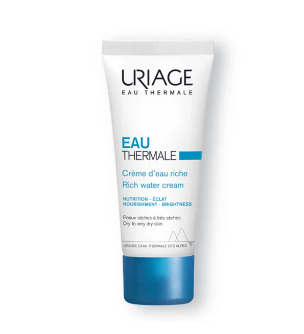 URIAGE – EAU THERMALE – CRÈME D’EAU RICHE – 40 ML