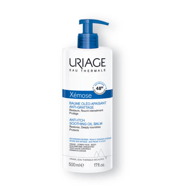 URIAGE – XEMOSE – BAUME OLÉO-APAISANT ANTI-GRATTAGE – 500 ML