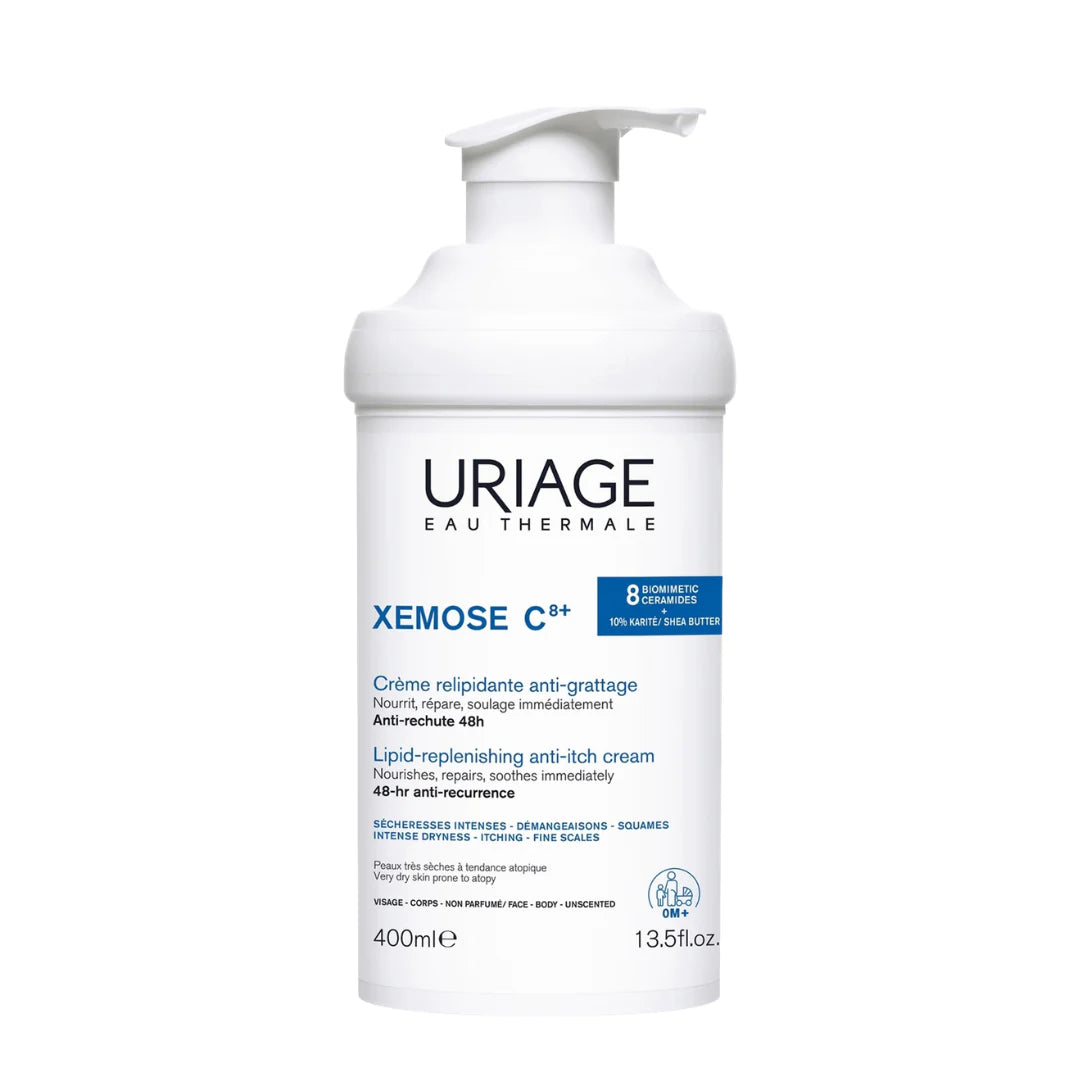 URIAGE – XEMOSE – C8+ CRÈME RELIPIDANTE ANTI-IRRITATIONS – 400 ML