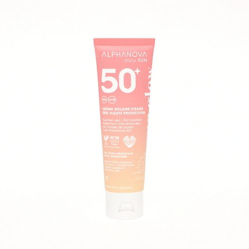 ALPHANOVA DAILY SUN CREME SOLAIRE VISAGE SPF 50+ SUN GLOW 50 ML