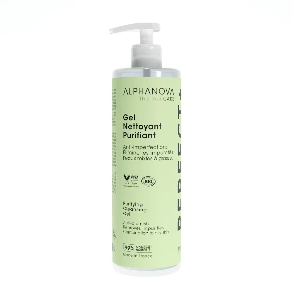 ALPHANOVA GEL NETTOYANT PURIFIANT ANTI-IMPERFECTIONS PERFECT+ 400ML