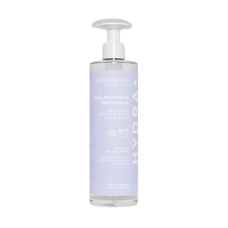 ALPHANOVA EAU MICELLAIRE NETTOYANTE HYDRA+ 400 ML
 Alphanova Eau Micellaire Nettoyante HYDRA+ 400 ML