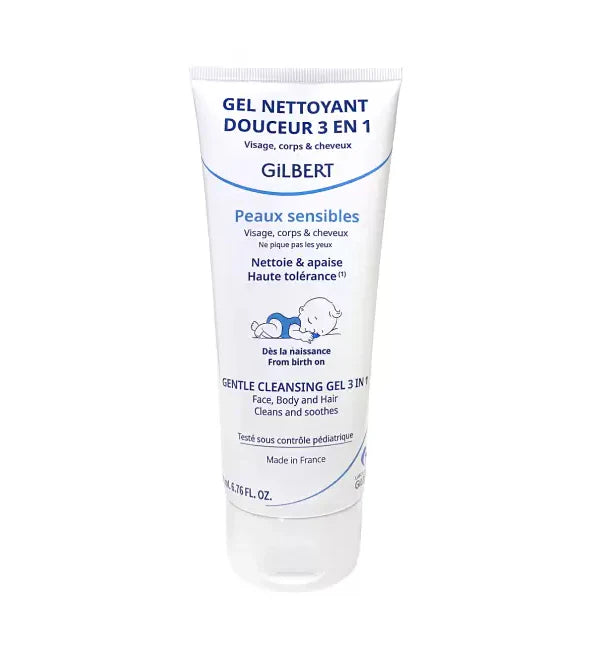 GILBERT GEL NETTOYANT DOUCEUR 3EN1 BEBE 200ML