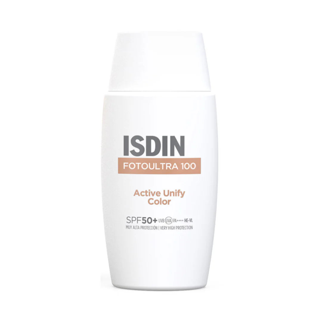 ISDIN FOTO ULTRA 100 ACTIVE UNIFY COLOR FUSION FLUID SPF 50+
