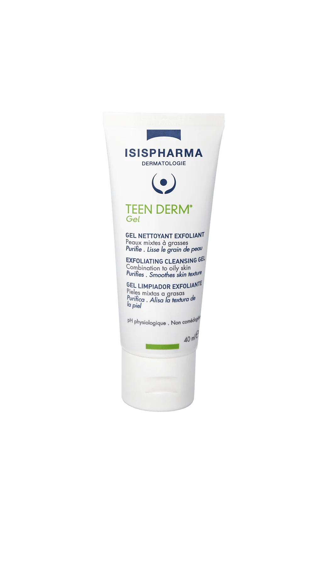 Isispharma Teen Derm Gel Nettoyant Exfoliant