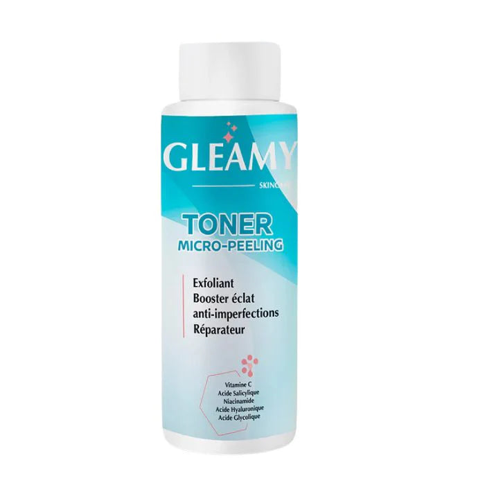 GLEAMY TONER MICRO PEELING EXFOLIANT BOOSTER ECLAT ANTI IMPERFECTIONS 100 ML