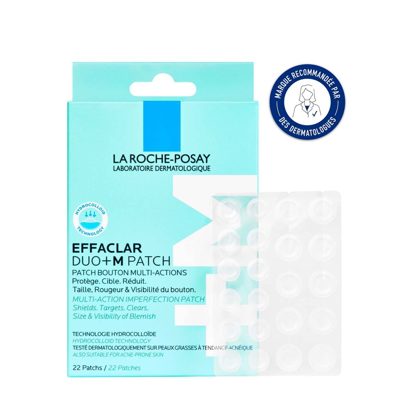 La Roche-Posay Effaclar Patch Anti-Imperfections DUO+M – Patches Anti-Boutons & Anti-Acné