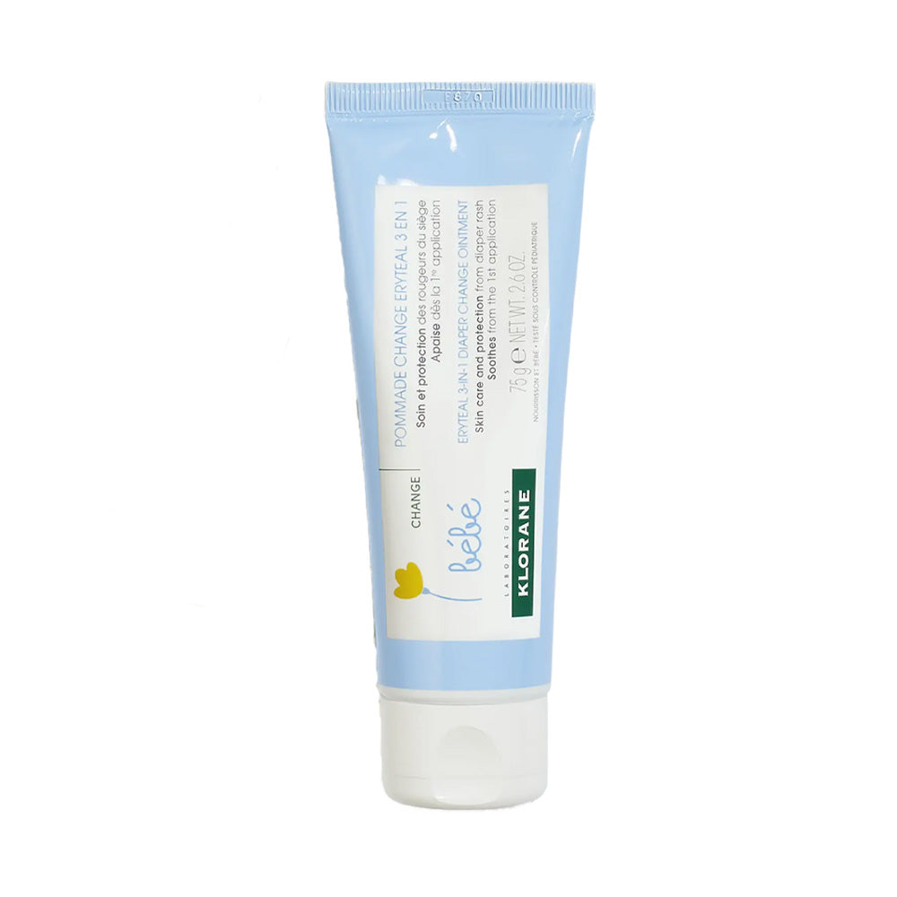 Klorane Bébé Pommade Change Eryteal 3en1 75g