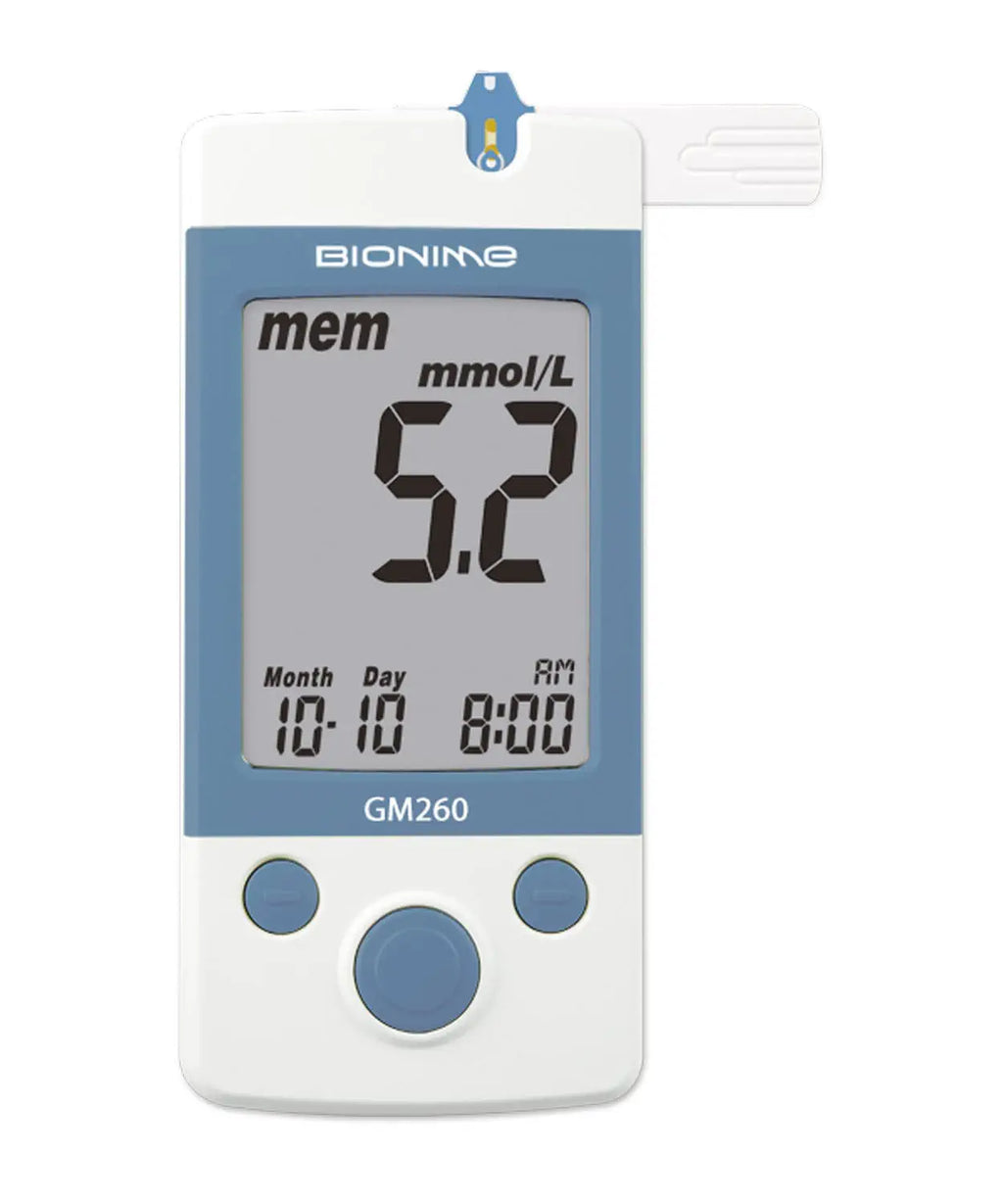 BIONIME Pack GM260 Lecteur Glycémie
