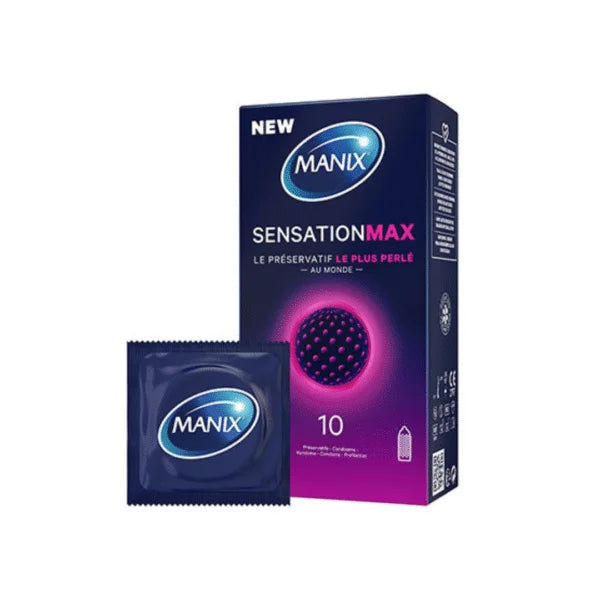 MANIX SENSATION MAX 10 PIECES