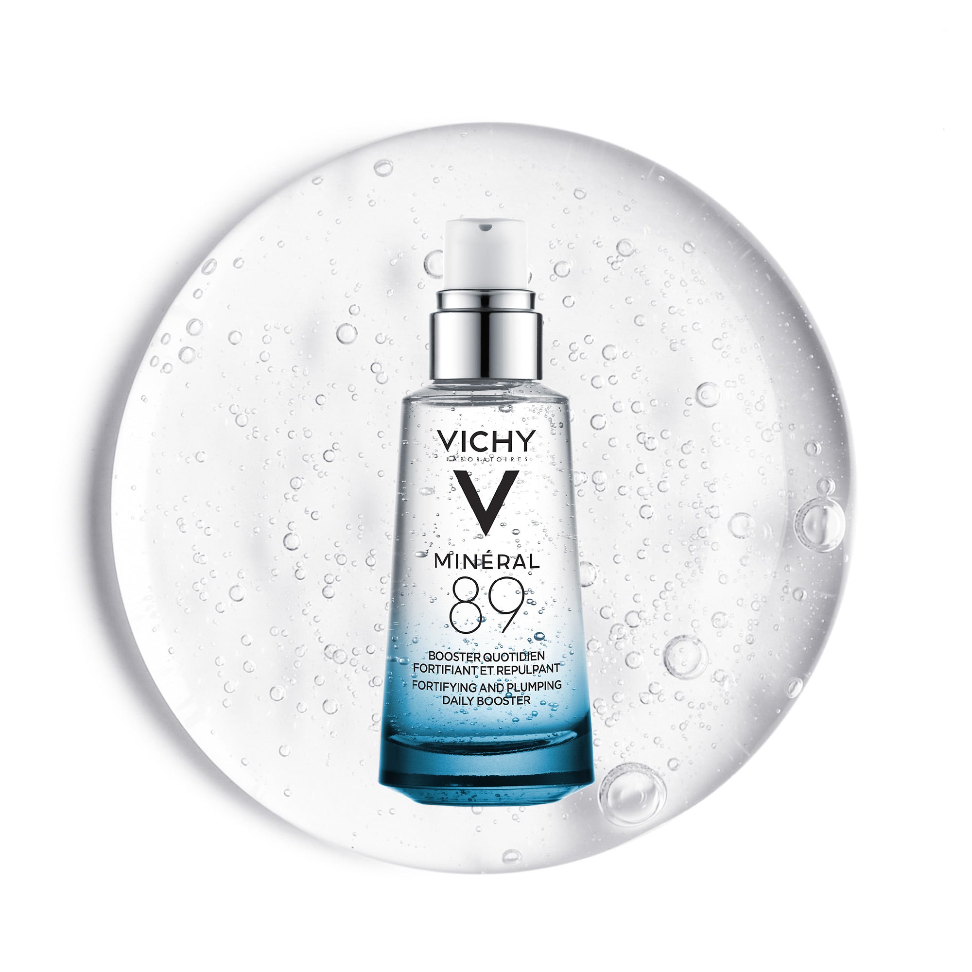 Vichy minéral 89 sérum booster hydratant fortifiant et repulpant 50 ml
