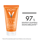 Vichy Capital Soleil Émulsion Toucher Sec SPF50 Peau Sens Mixte à Gras = Après Soleil 100 ml OFFERT