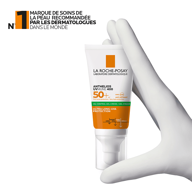 La roche posay anthelios oil control invisible spf50+ peau m à g 50ml