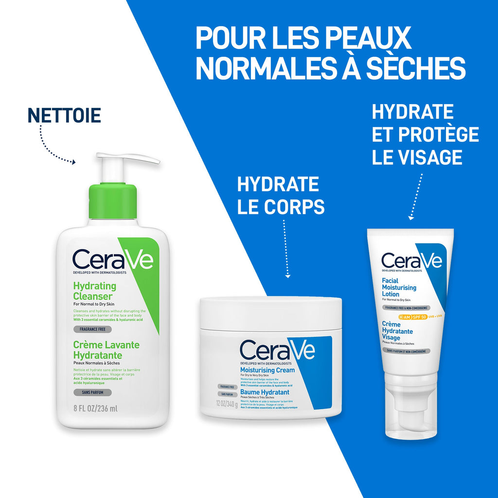 Cerave crème lavante hydratante – 236 ml