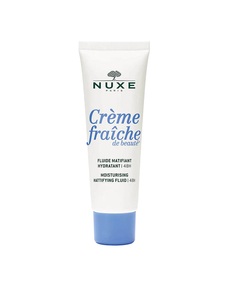Nuxe Crème Fraîche de Beauté Fluide Matifiant Hydratant 48H Peaux normales et Mixtes - 50ml