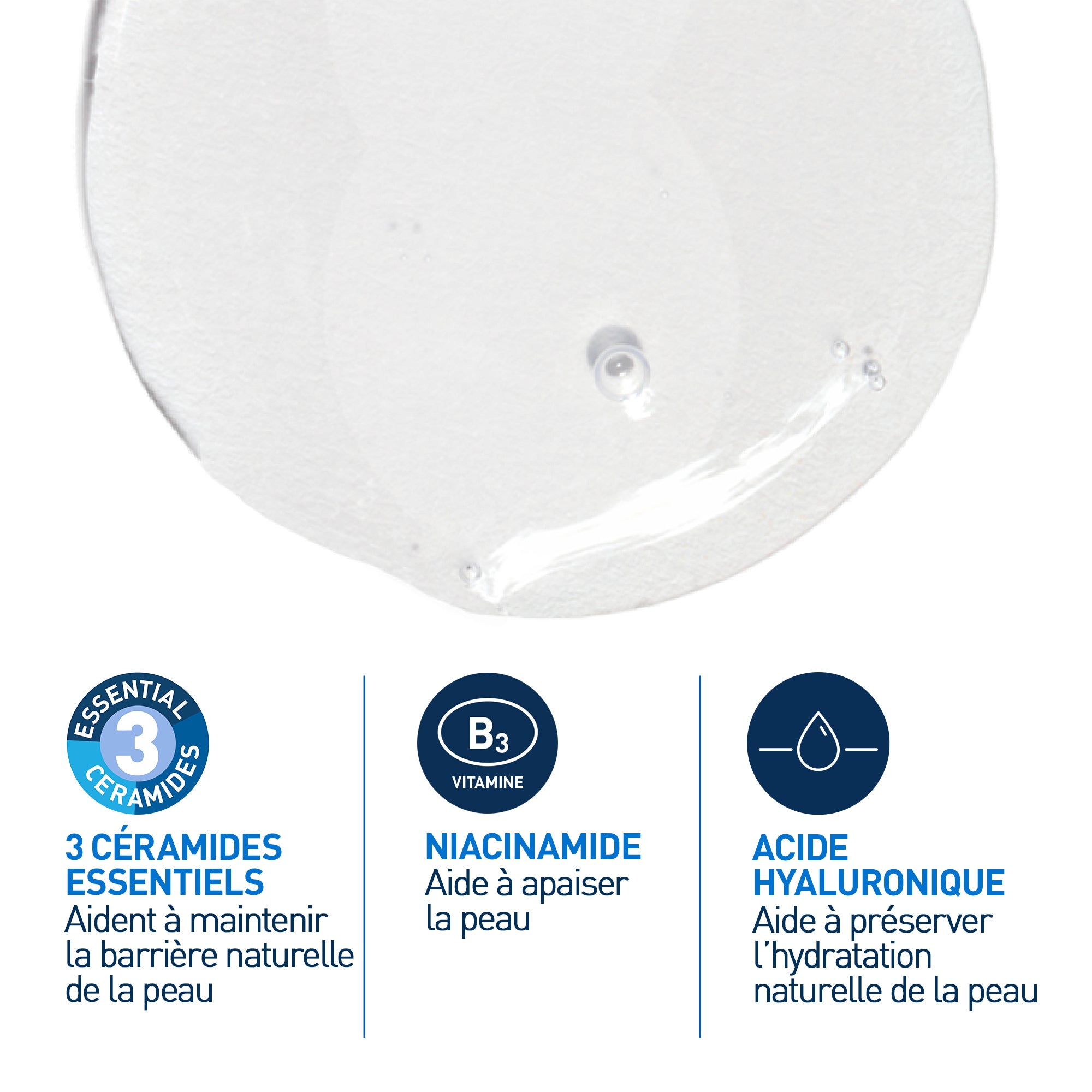 Cerave gel moussant nettoyant peau normale à grasse 473ml