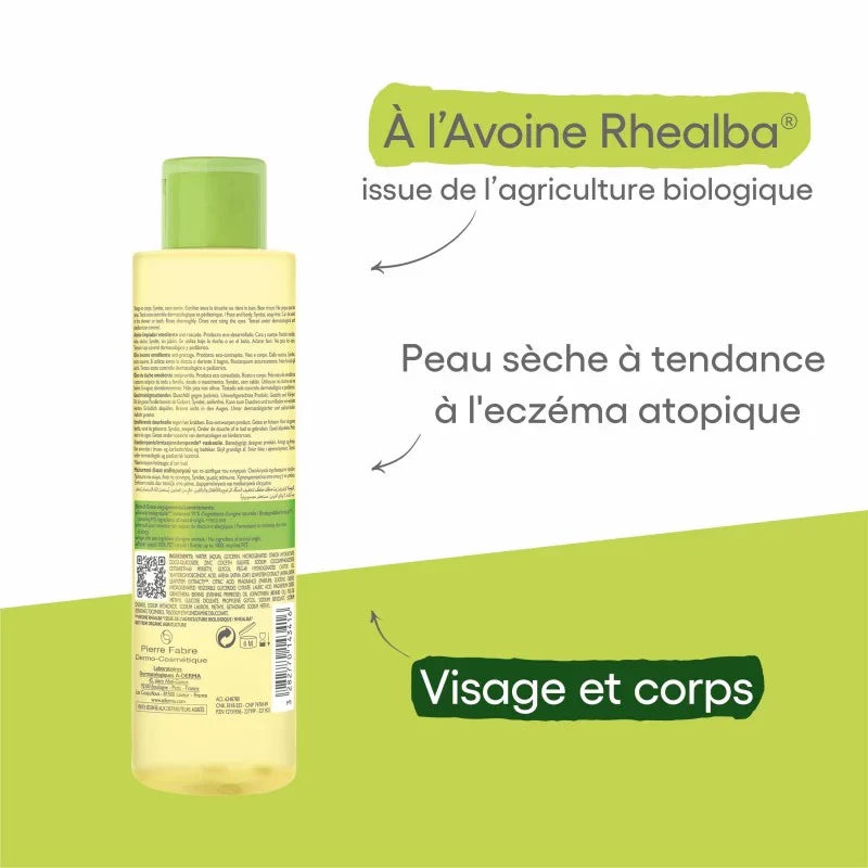 A-Derma EXOMEGA CONTROL Huile lavante émolliente anti-grattage 200ml