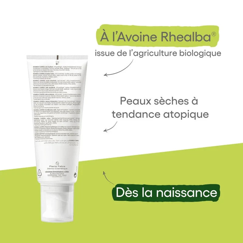 A-Derma EXOMEGA CONTROL Lait émollient anti-grattage 200ml
