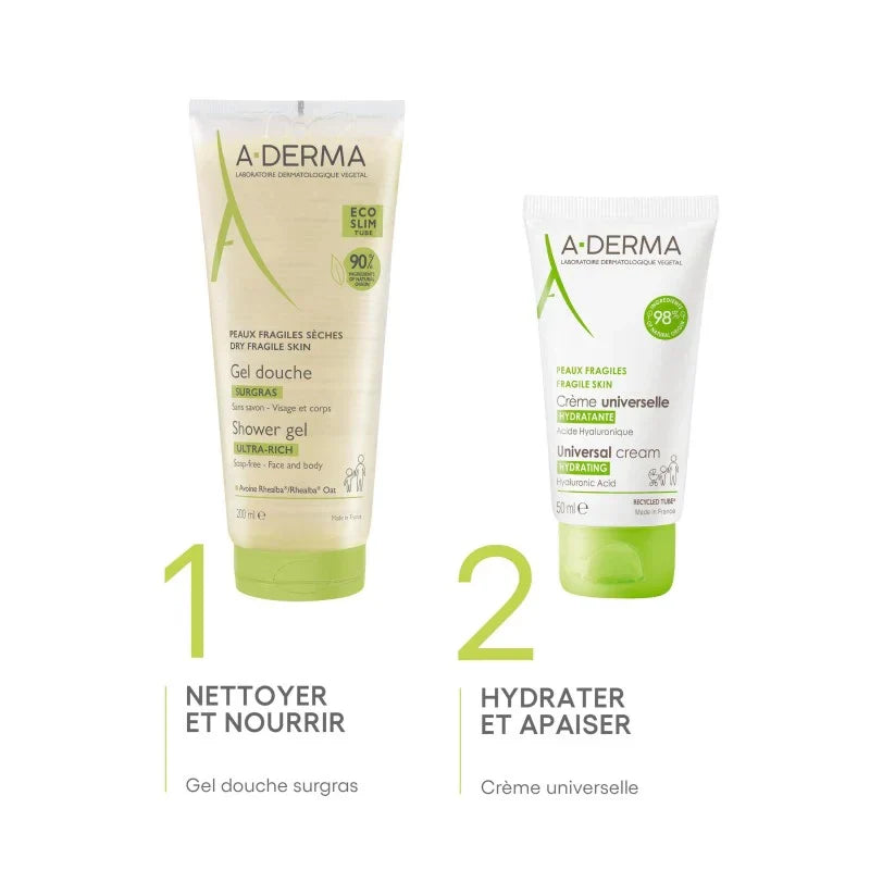 A-Derma Gel Douche Surgras Ultra Rich 500ml
