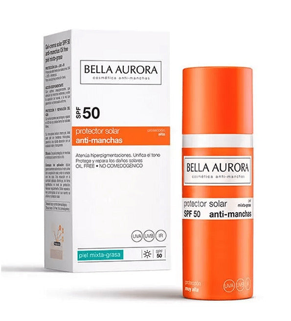 Bella Aurora Gel Solaire Anti-Taches SPF 50+ - 50ml