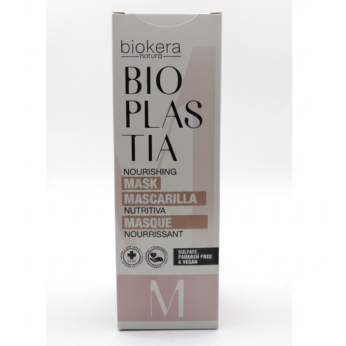 BIOKERA Bioplastia Masque 200ml Nourrissant Réparation Cheveux Abîmés