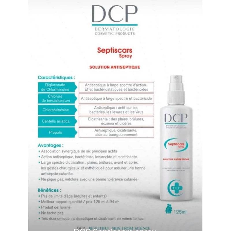 DCP Septiscars Spray Antiseptique 125ml